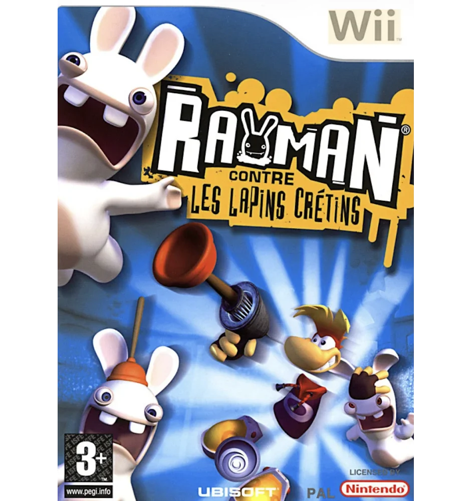 WII Rayman vs. Rabbids Cib