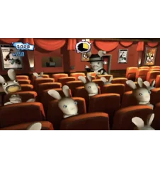 WII Rayman Contre Les Lapins Encore + Crétins Cib