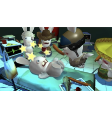 WII Rayman Contre Les Lapins Encore + Crétins Cib