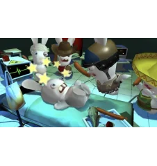 WII Rayman Contre Les Lapins Encore + Crétins Cib