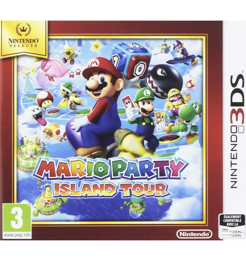 3DS Mario party island tour nintendo selects