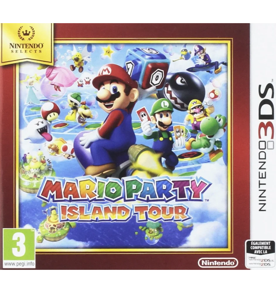 3DS Mario party island tour nintendo selects