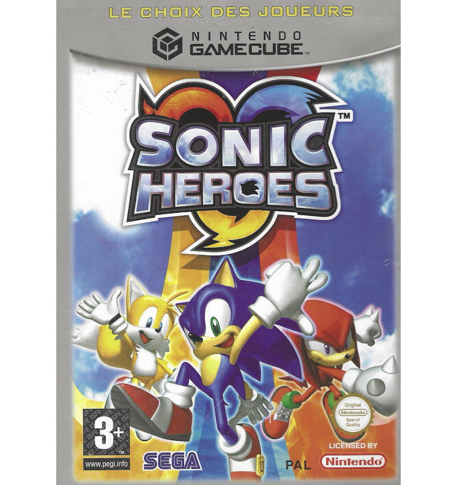 Gamecube Sonic Heroes Plat Cib