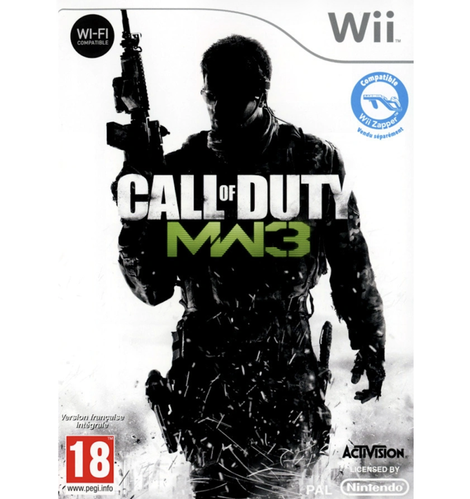 WII Call Of Duty Modern Warfare 3 Cib