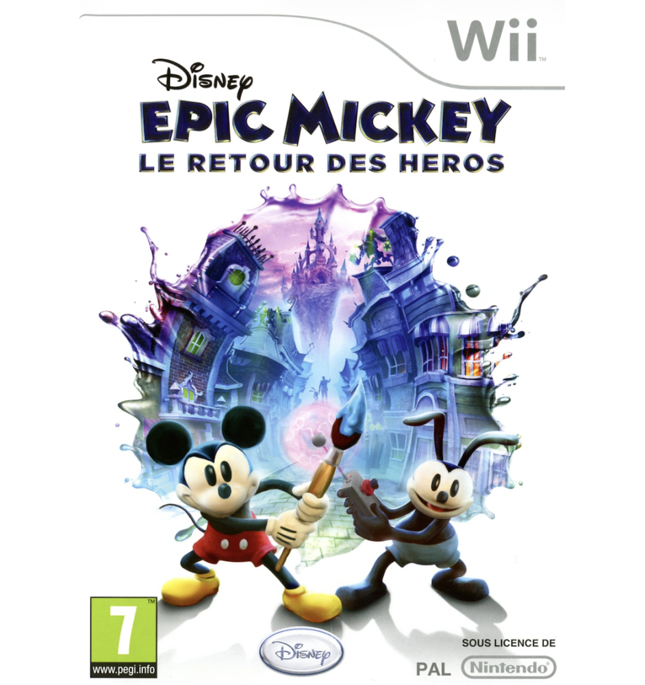 WII Epic Mickey Le Retour Des Heros Sn