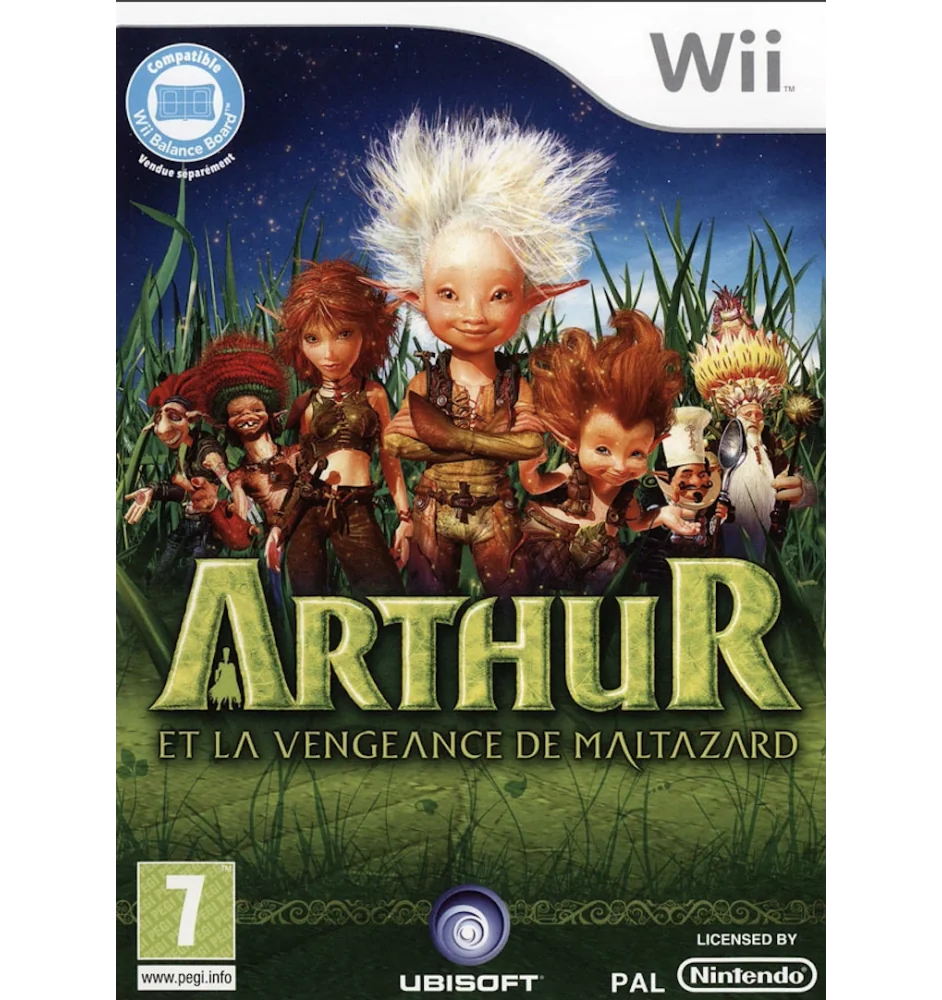 WII Arthur Et La Vengeance De Maltazard Cib