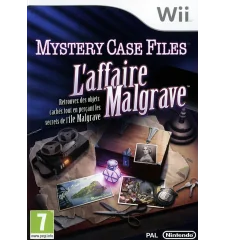 WII Mystery Case Files l'Affaire Malgrave Cib