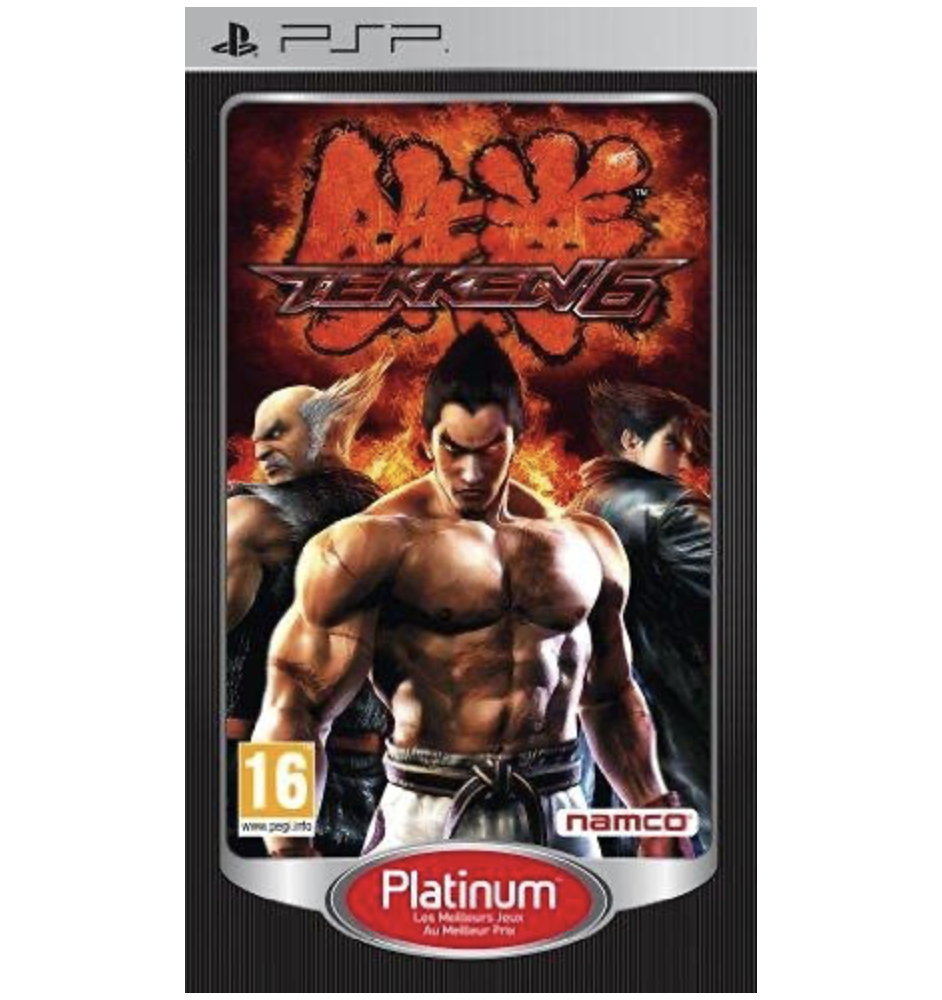 PSP Tekken 6 Plat Cib
