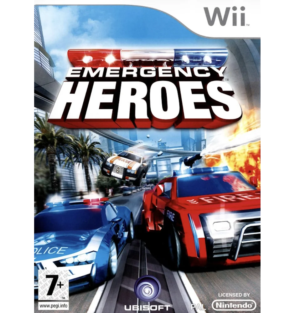 WII Emergency Heroes Cib