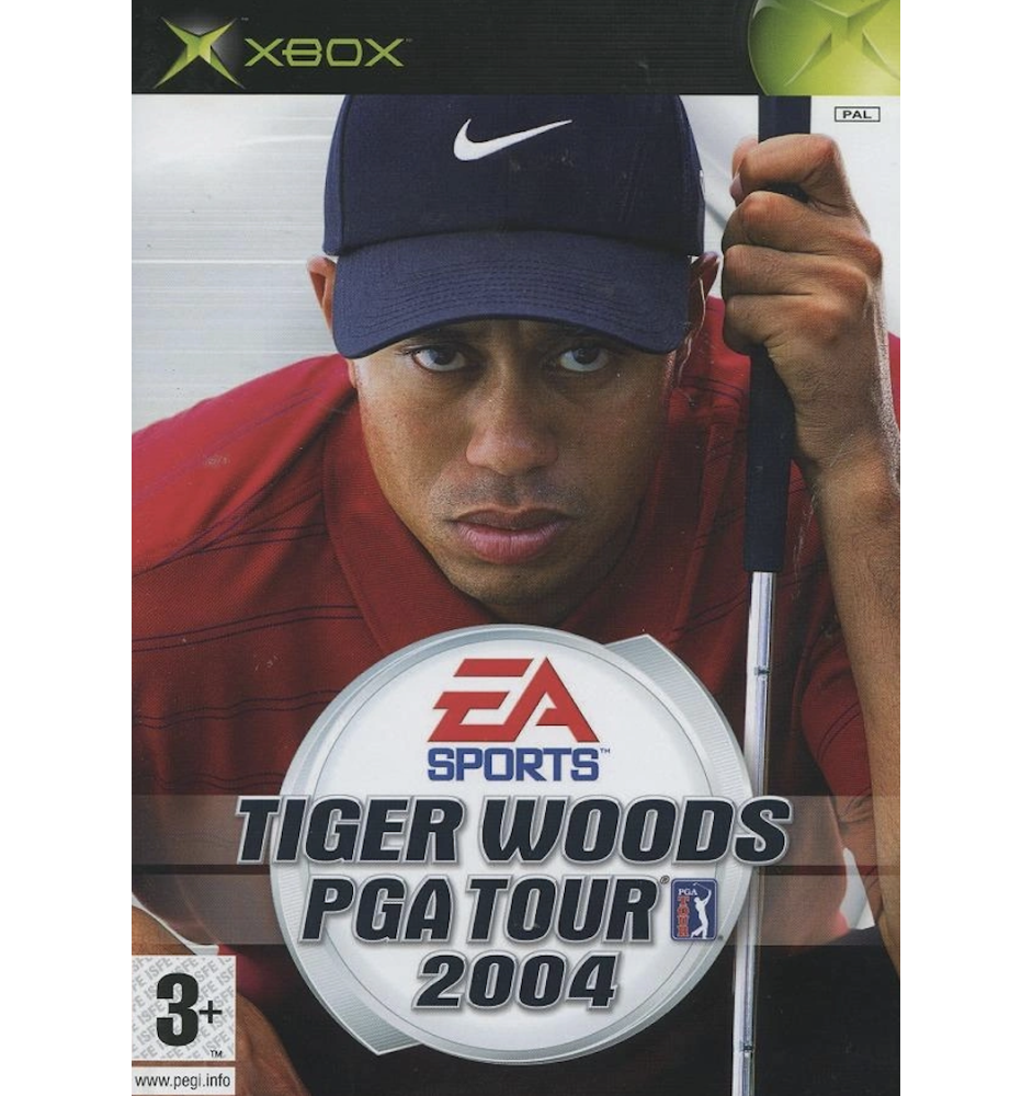 Xbox 1ere Tiger Woods PGA Tour 2004 Cib