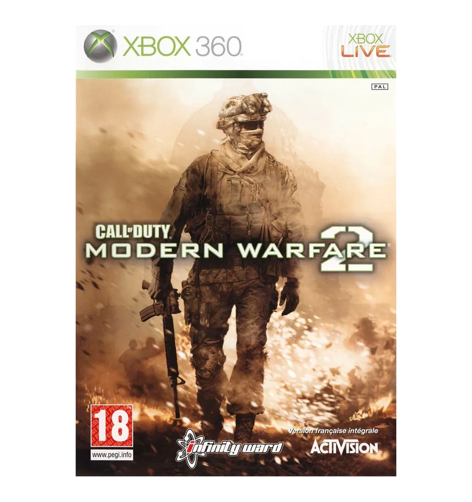 Xbox 360 Call of duty modern warfare 2 Cib