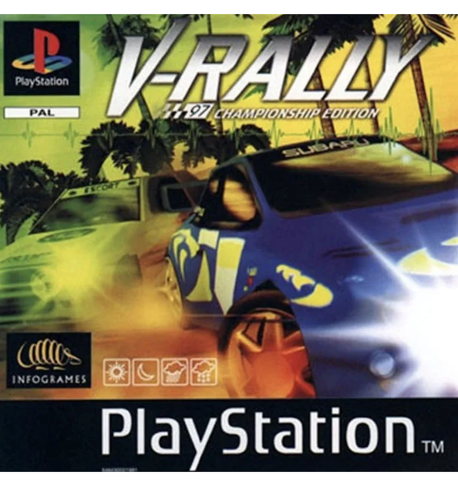 PS1 V-rally 97 Championship Edition Sn