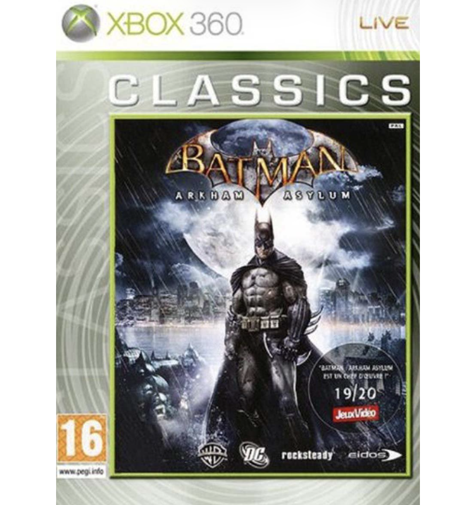 Xbox 360 Batman Arkham Asylum Classics Cib