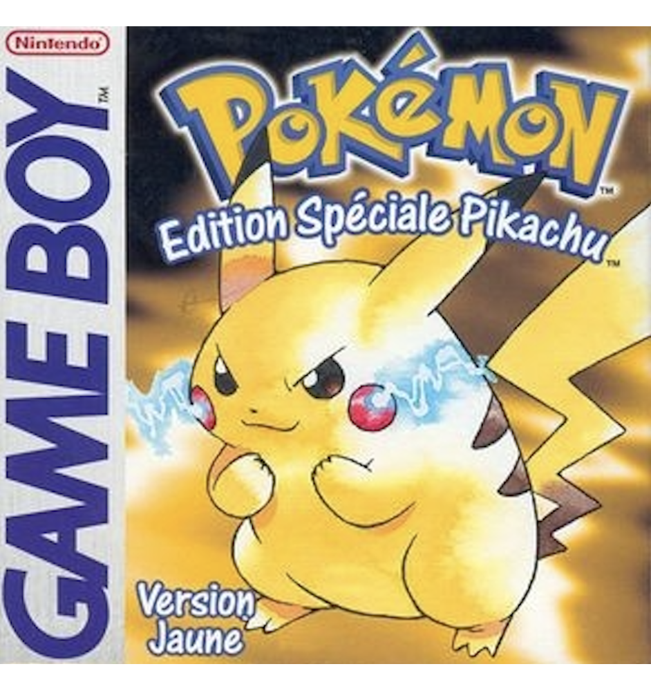 Game Boy Pokemon Jaune Loose Fra