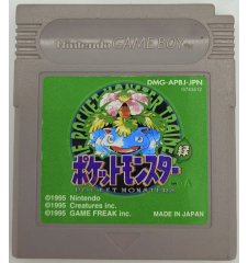 Game Boy Pokemon Vert Loose Jap