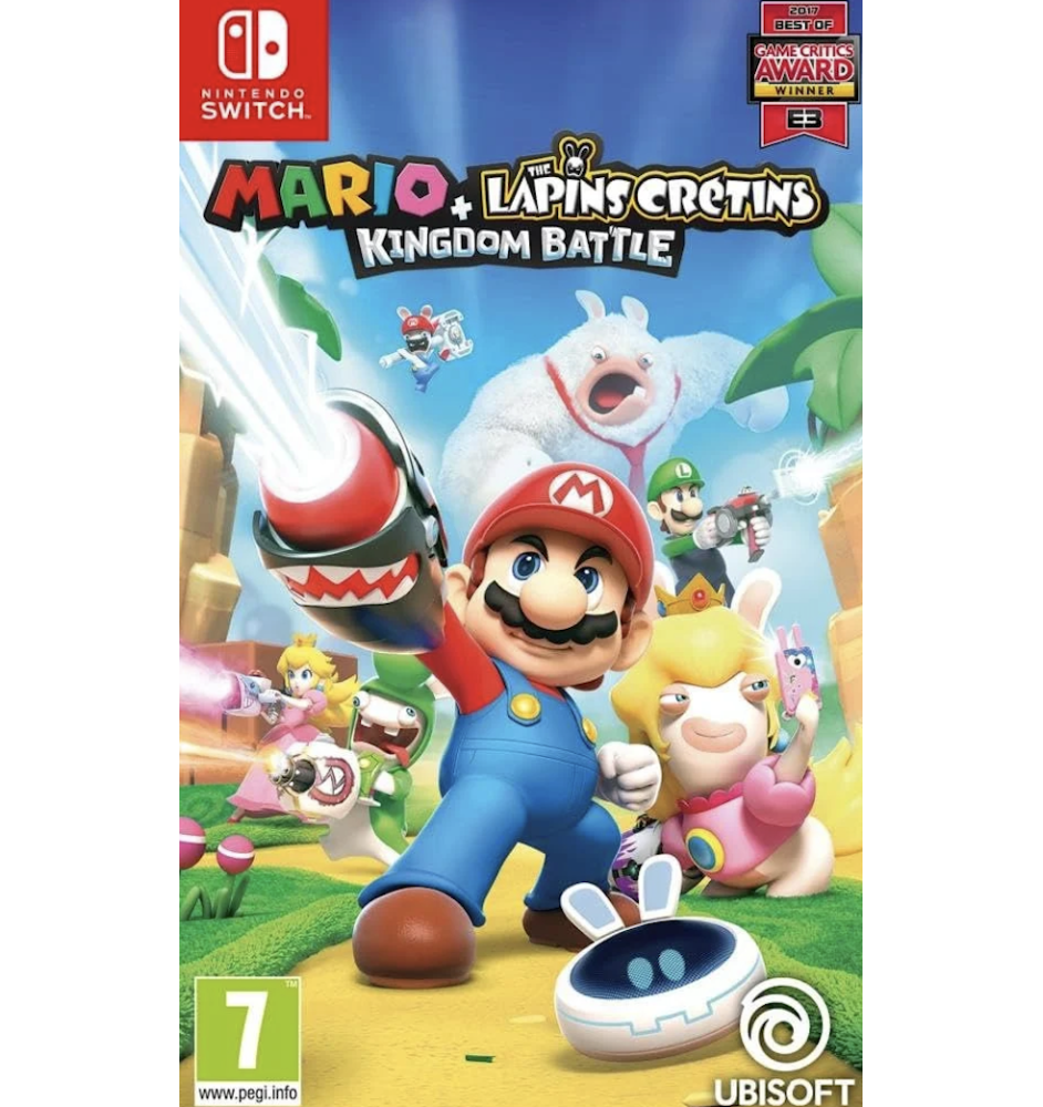 Switch Mario + the lapins crétins kingdom Battle
