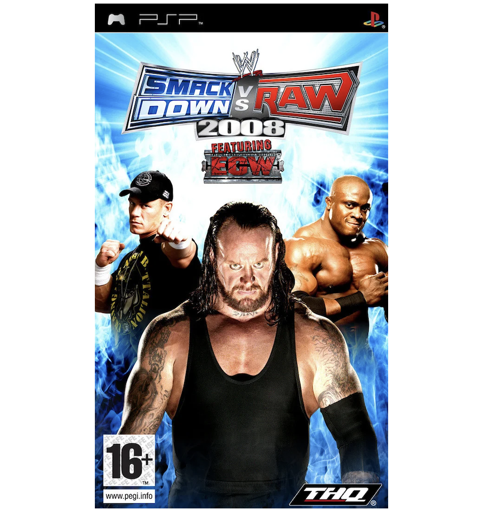 PSP Smackdown Vs Raw 2008 Loose