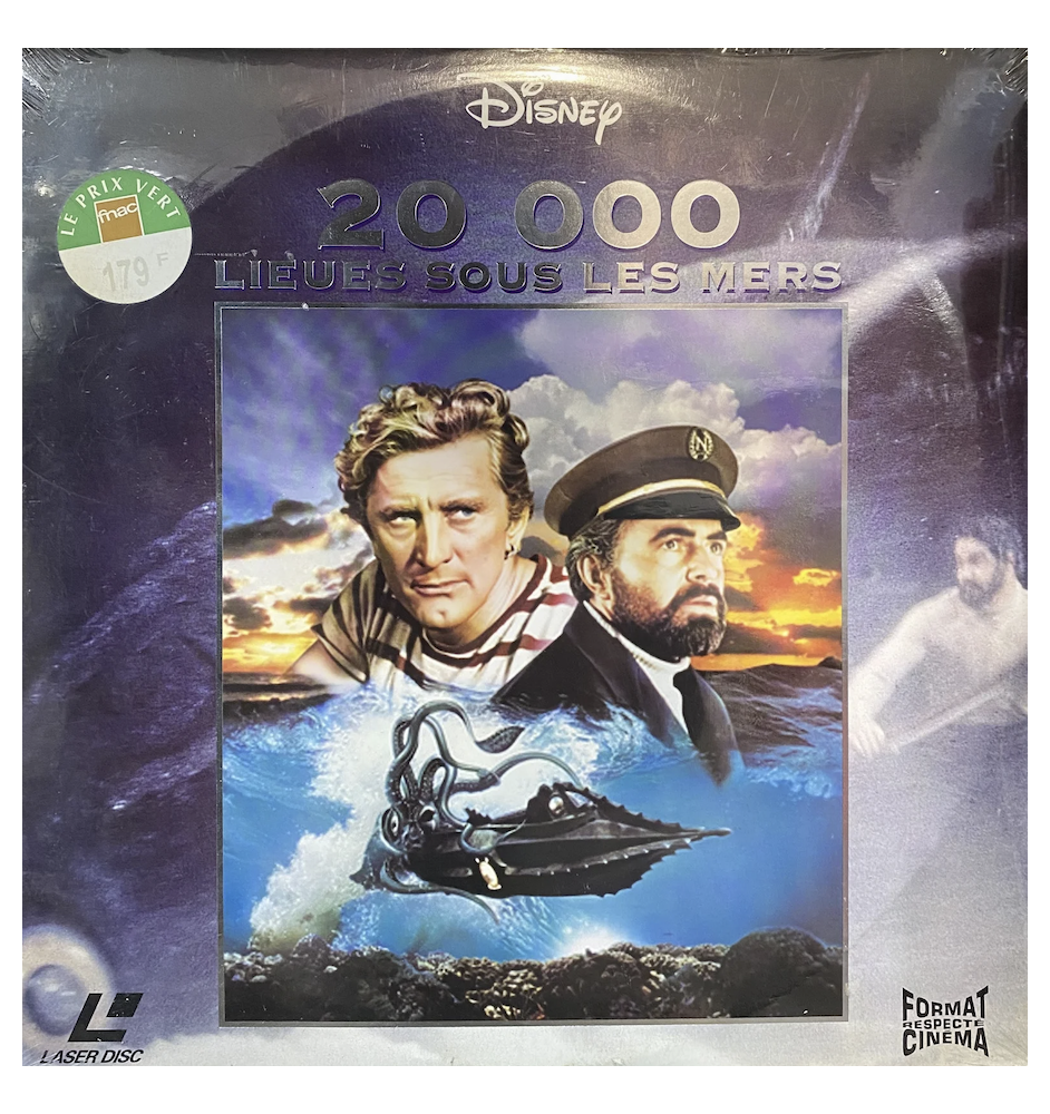 Laserdisc cdv 20000 Lieues Sous Les Mers Vf Neuf