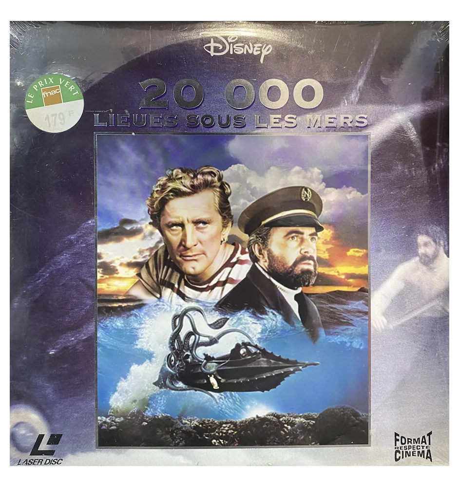 Laserdisc cdv 20000 Lieues Sous Les Mers Vf Neuf