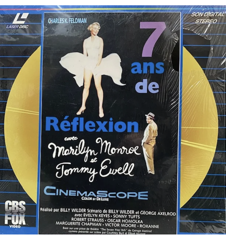 Laserdisc cdv 7 Ans De Reflexion Vf