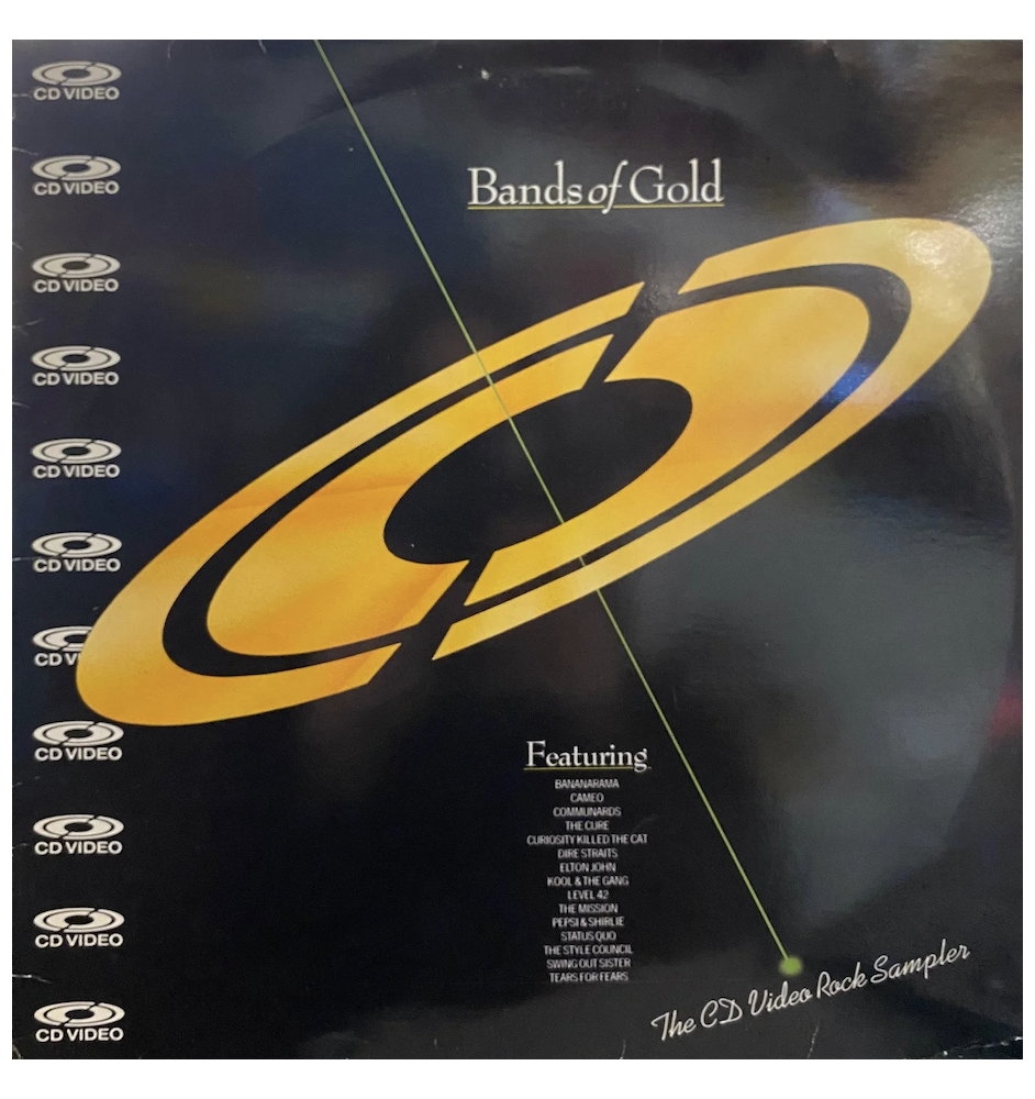 Laserdisc cdv Bands of gold Vf