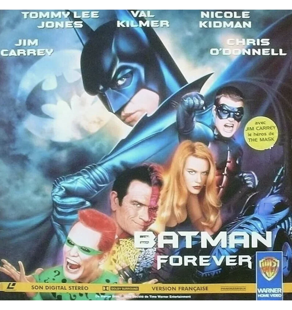 Laserdisc cdv Batman Forever Vf