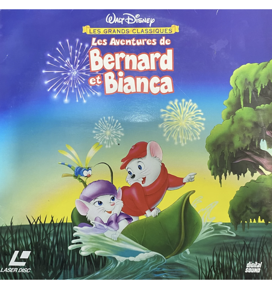 Laserdisc cdv Bernard Et Bianca Vf