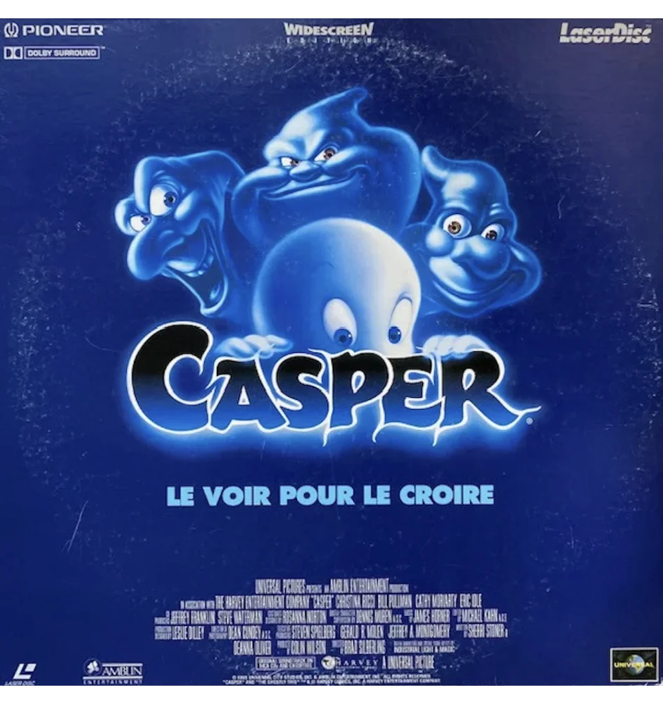 Laserdisc cdv Casper Vf