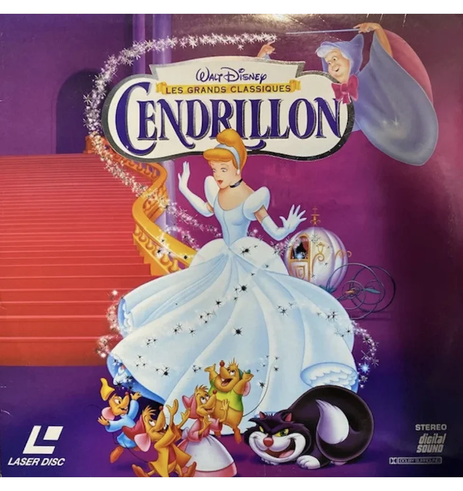 Laserdisc cdv Cendrillon vf