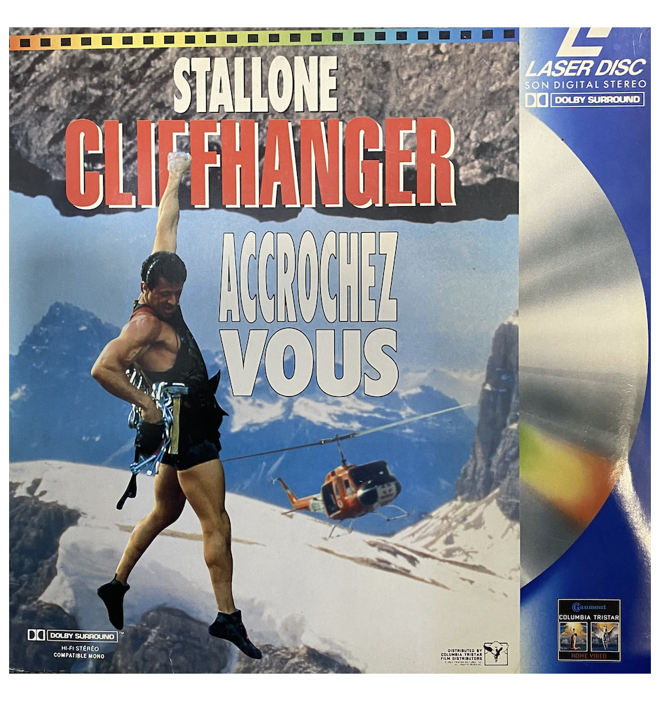 Laserdisc cdv Cliffhanger vf