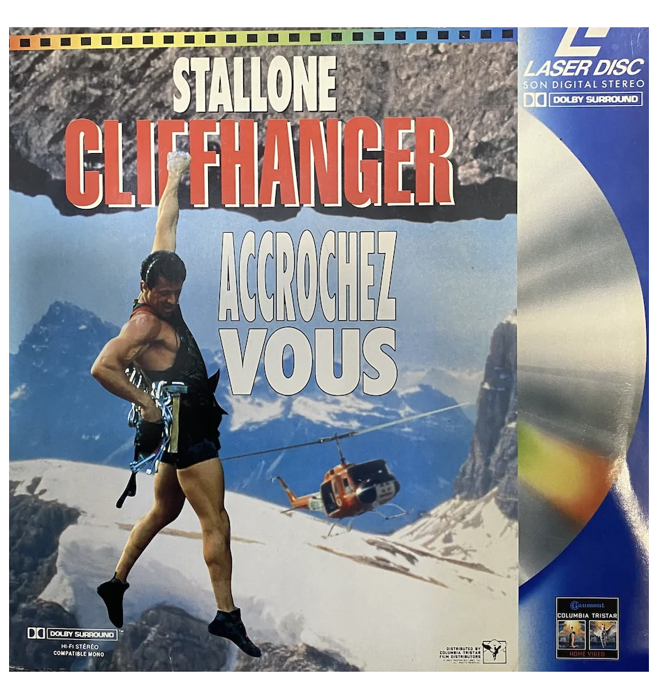 Laserdisc cdv Cliffhanger vf