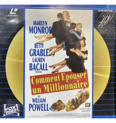 Laserdisc cdv Comment épouser un millionnaire vf