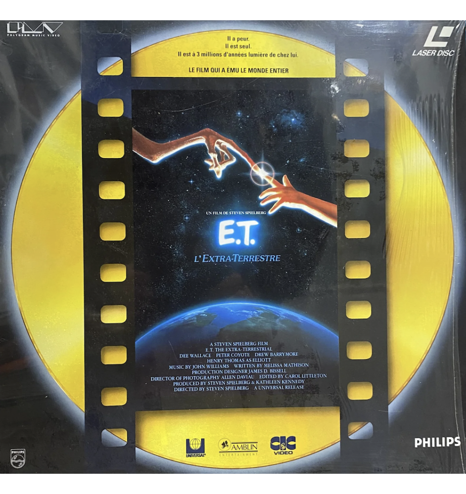 Laserdisc cdv E.T l'Extraterrestre vf