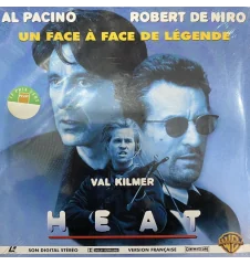Laserdisc cdv Heat double disque VF neuf