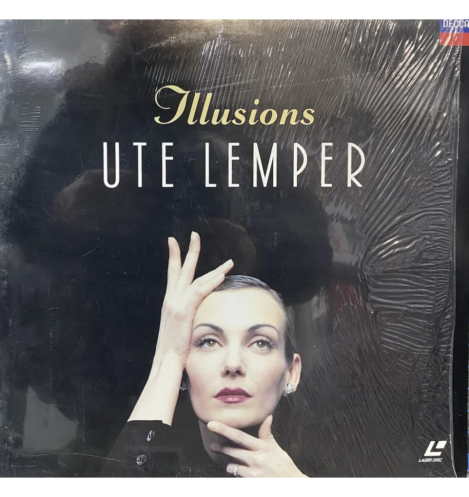Laserdisc cdv Illusion Ute Lemper
