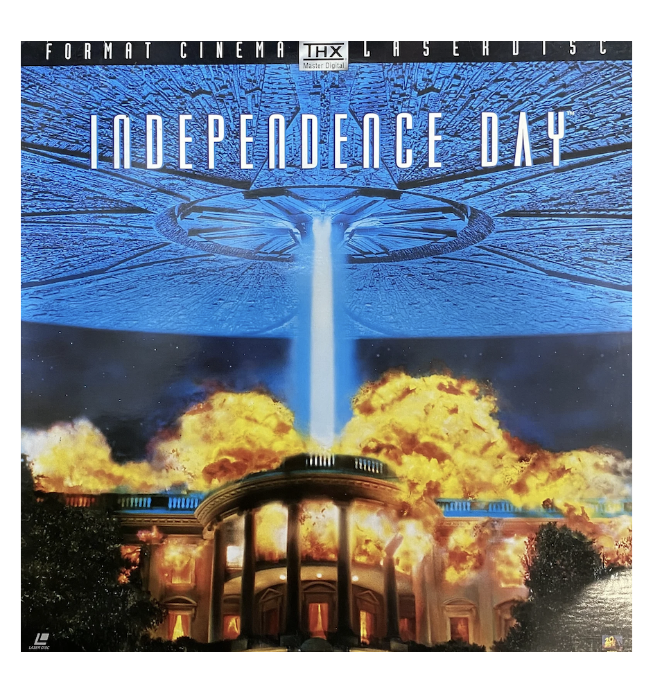 Laserdisc cdv Independence day vf