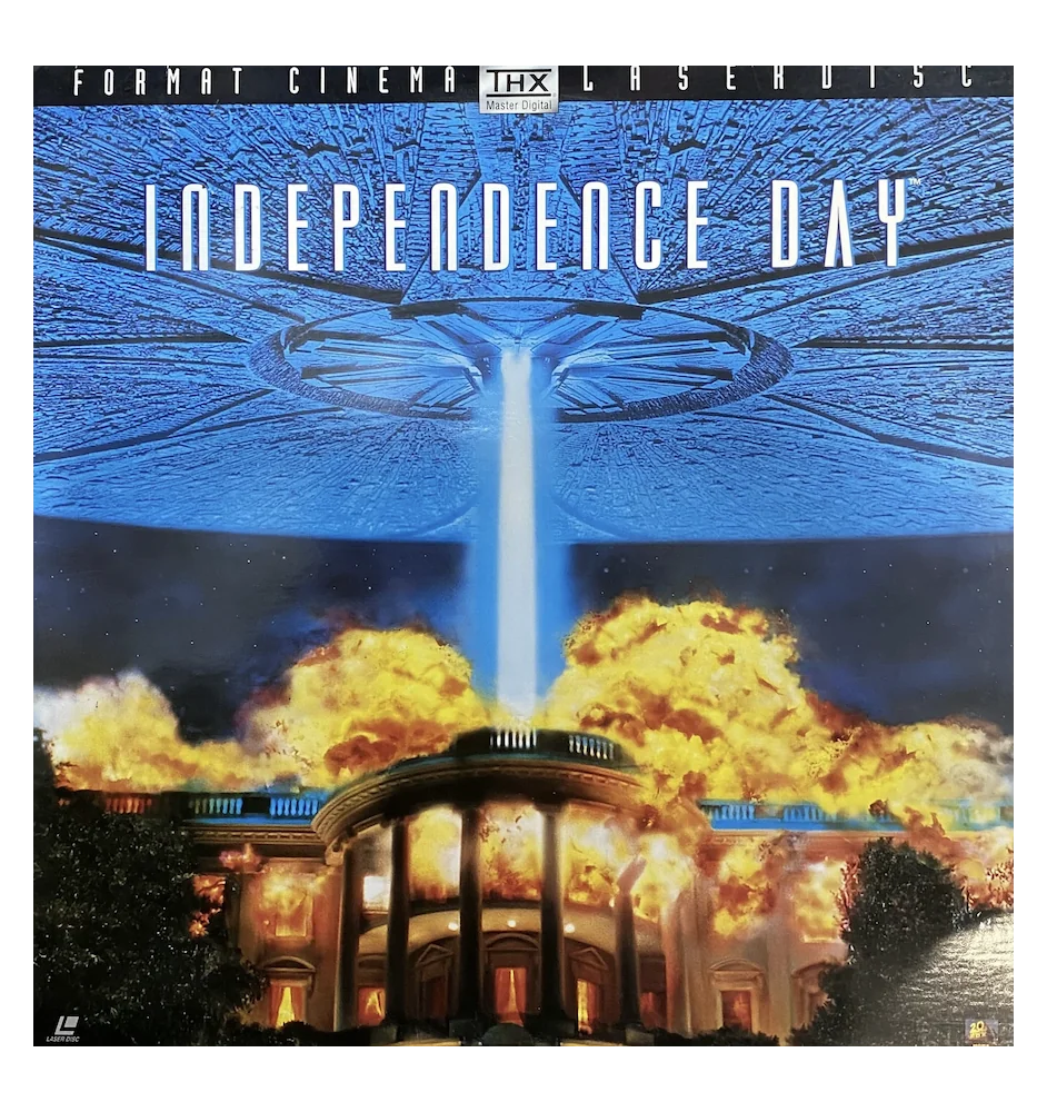 Laserdisc cdv Independence day vf