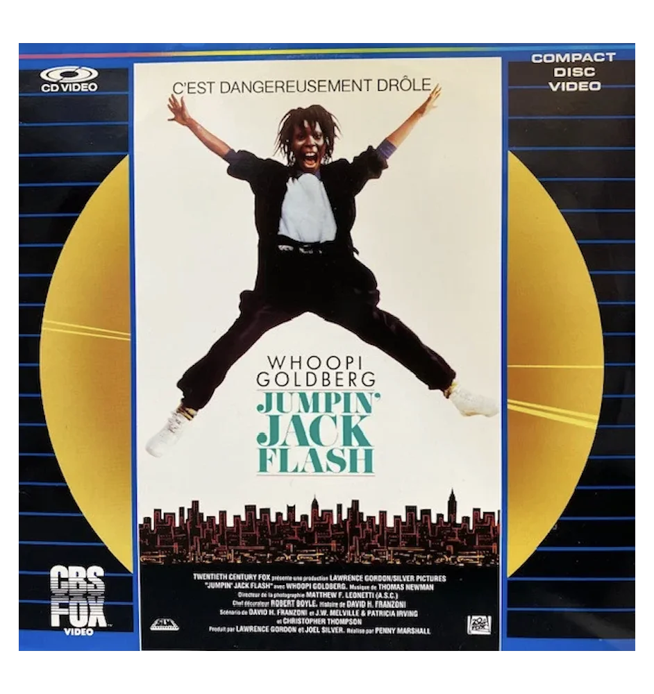 Laserdisc cdv Jumpin Jack Flash vost