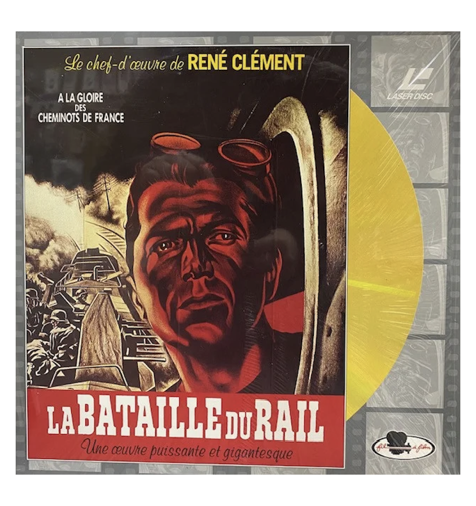 Laserdisc cdv La bataille du rail vf