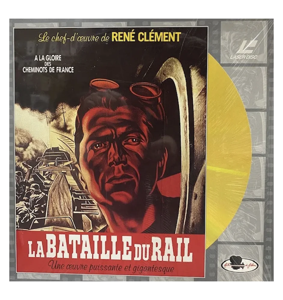 Laserdisc cdv La bataille du rail vf