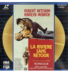 Laserdisc cdv La rivière sans retour vf