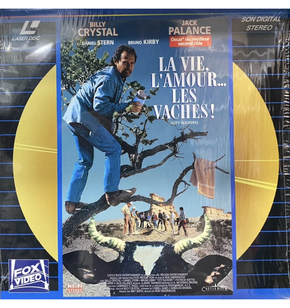 Laserdisc cdv La vie l'amour les vaches