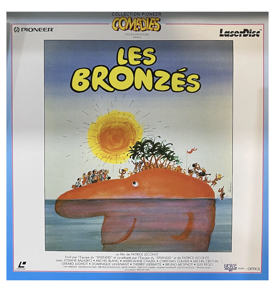 Laserdisc cdv Les bronzés vf