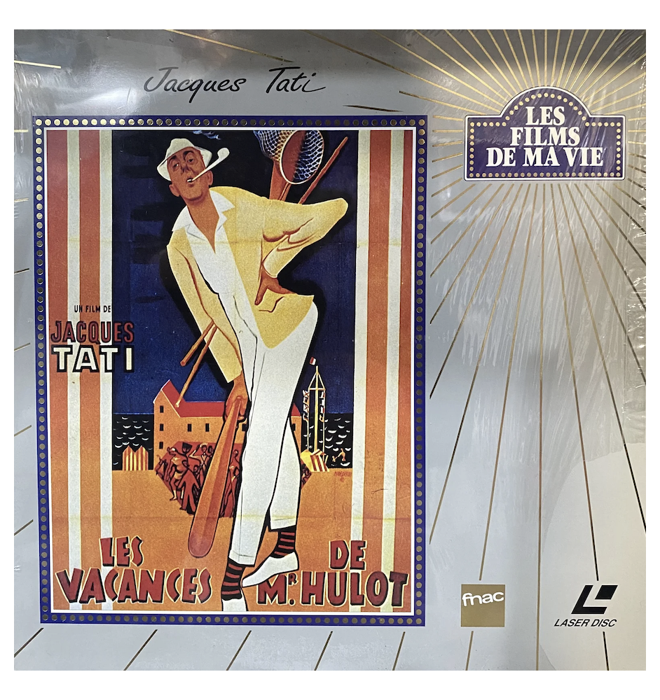 Laserdisc cdv Les vacances de Mr Hulot Jacques Tati vf