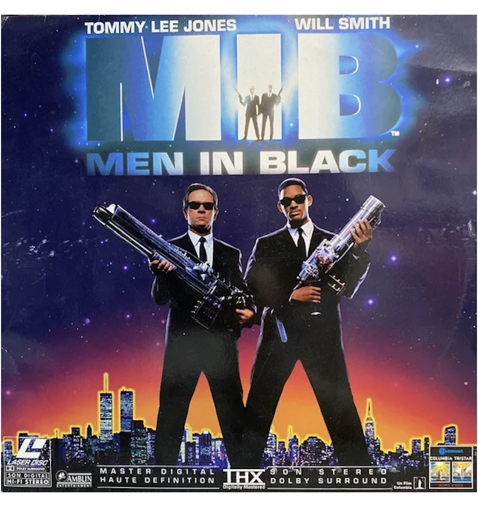 Laserdisc cdv Men In Black Vf