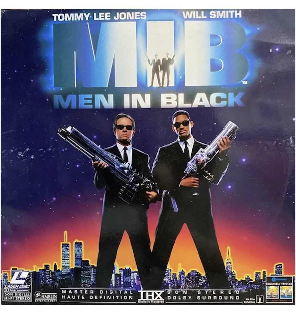 Laserdisc cdv Men In Black Vf