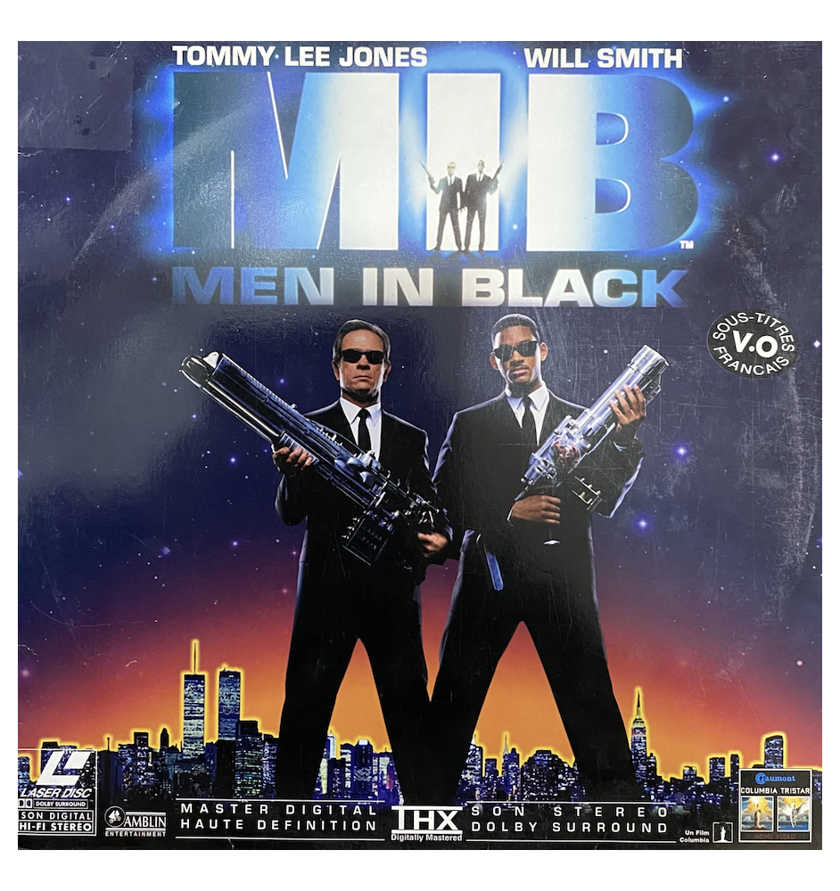 Laserdisc cdv Men In Black Vost Fr