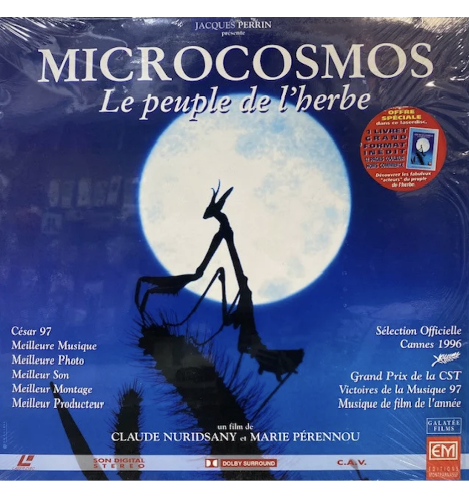 Laserdisc cdv Microcosmos Le Peuple De L'herbe Vf