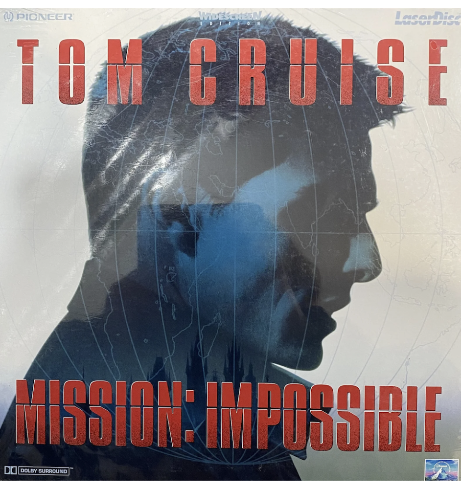 Laserdisc cdv Mission Impossible Vf Neuf