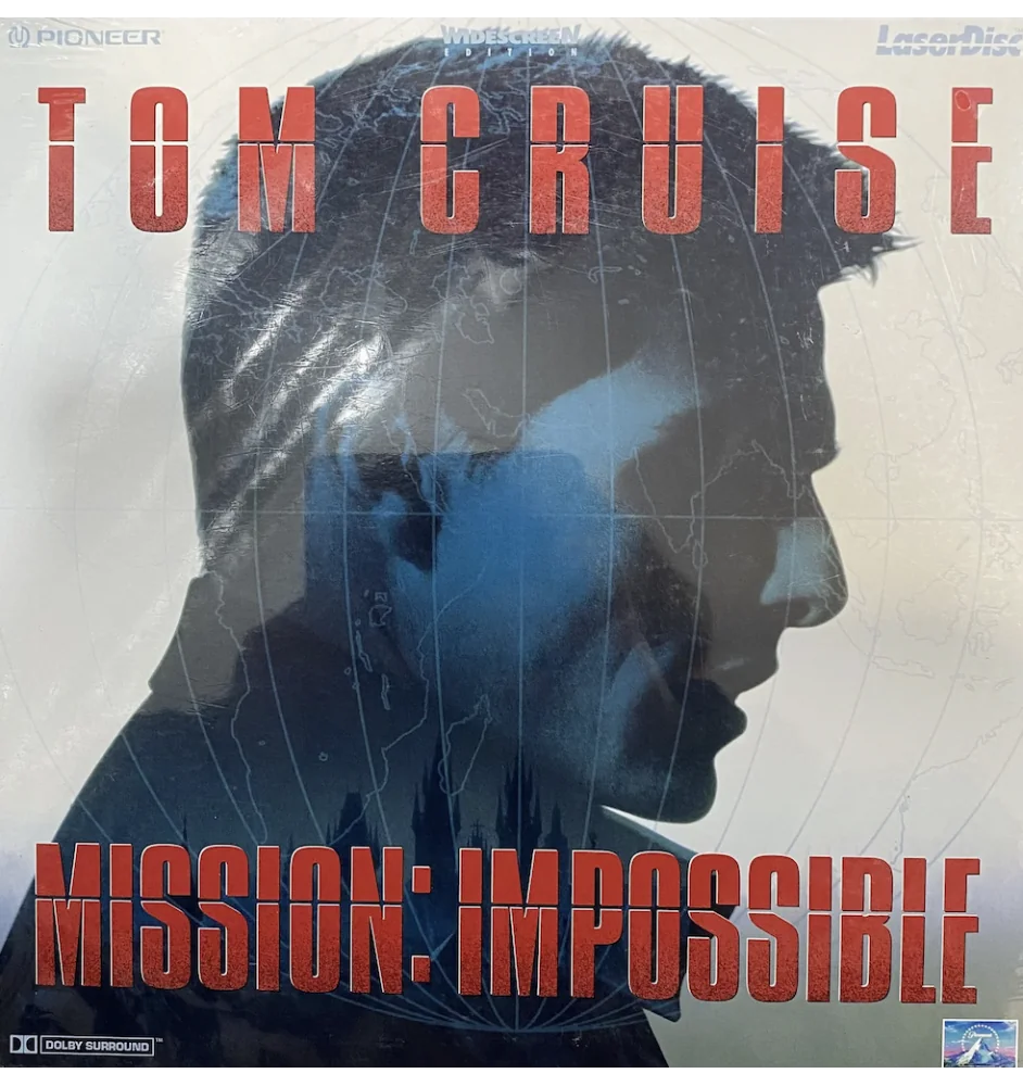 Laserdisc cdv Mission Impossible Vf Neuf